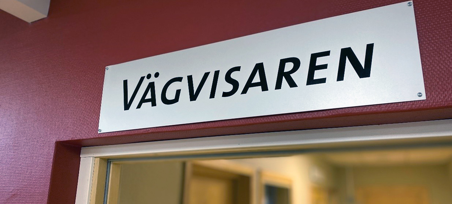 Skylt Vägvisaren