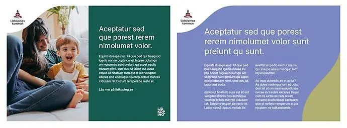 Exempel flyer liggande A5