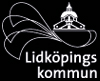 Logotyp Lidköpings kommun negativ